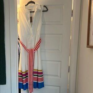 Boden Colorful Summer Striped Dress